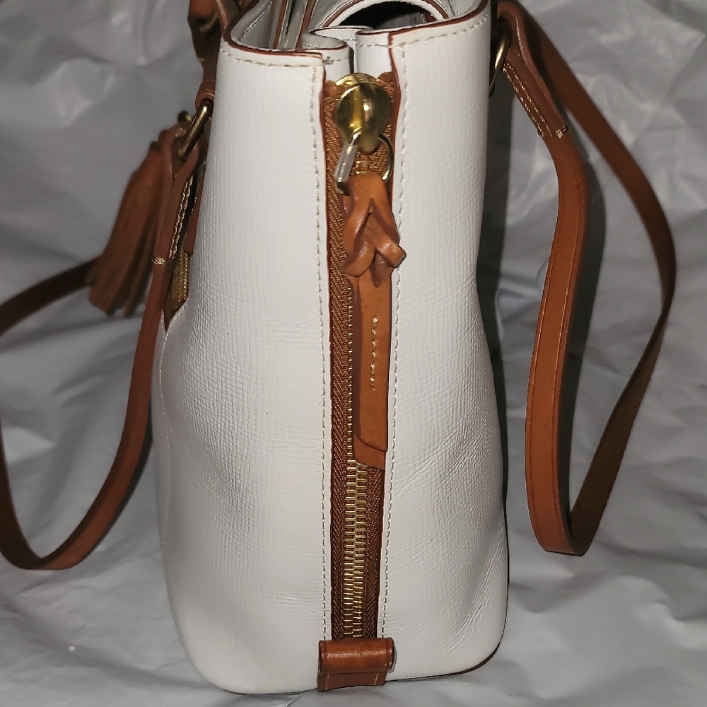 Dooney & Bourke Leather Tote Bag - Picture 5 of 14
